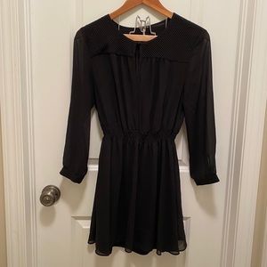 Sexy but demure sheer LBD by Temperance